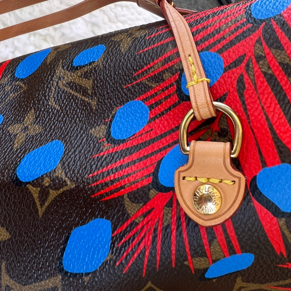 🔥🔥NWOT Louis Vuitton Jungle Dot Neverfull MM Limited Edition Bag🔥🔥 - Picture 8 of 15
